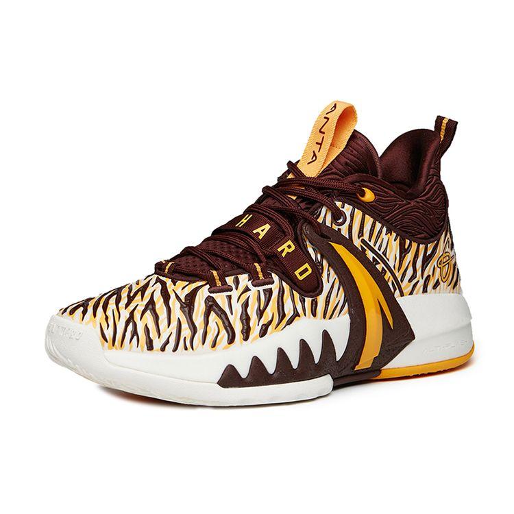 Anta Баскетбольные кроссовки GH2 Hayward 2 мужские коричневые желтые 112141105-2