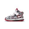 Детские кроссовки LeBron 8 TD Graffiti White Black Sport-Red DH3241-001