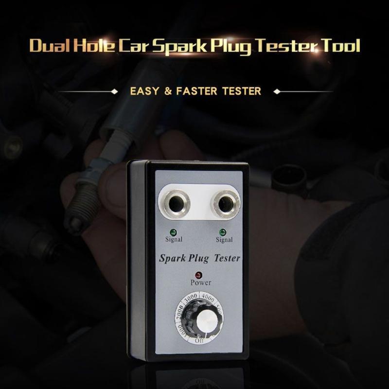 Точный тестер с европейским адаптером. Простые в использовании комплекты для проверки пропусков зажигания. Проверка автомобильных свечей зажигания для обнаружения пропусков зажигания в двигателе.