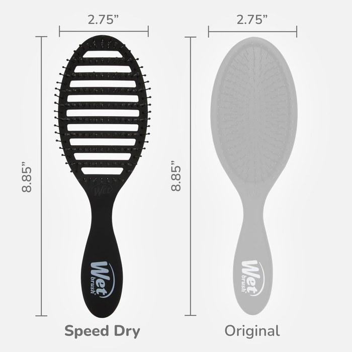 Wet Brush Speed Dry Hair Brush Black (x 1)