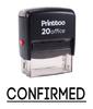 Printtoo Office Stationary Custom Stamp CONFIRMED Self Inking Rubber