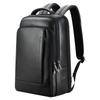 Bopai Men's Leather Business 16-inch Laptop Backpack