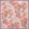 Fashion Silk Satin Hijab Scarf For Women Leaves Print Shawl Bag Scarf 90*90cm Square Shawls and Wraps Neck Scarves