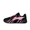 Li Ning Скользкие Амортизирующие Износостойкие Низкие Кеды для Скейтборда Мужские Черно-Розовые AGCU515-5(Команда746-)