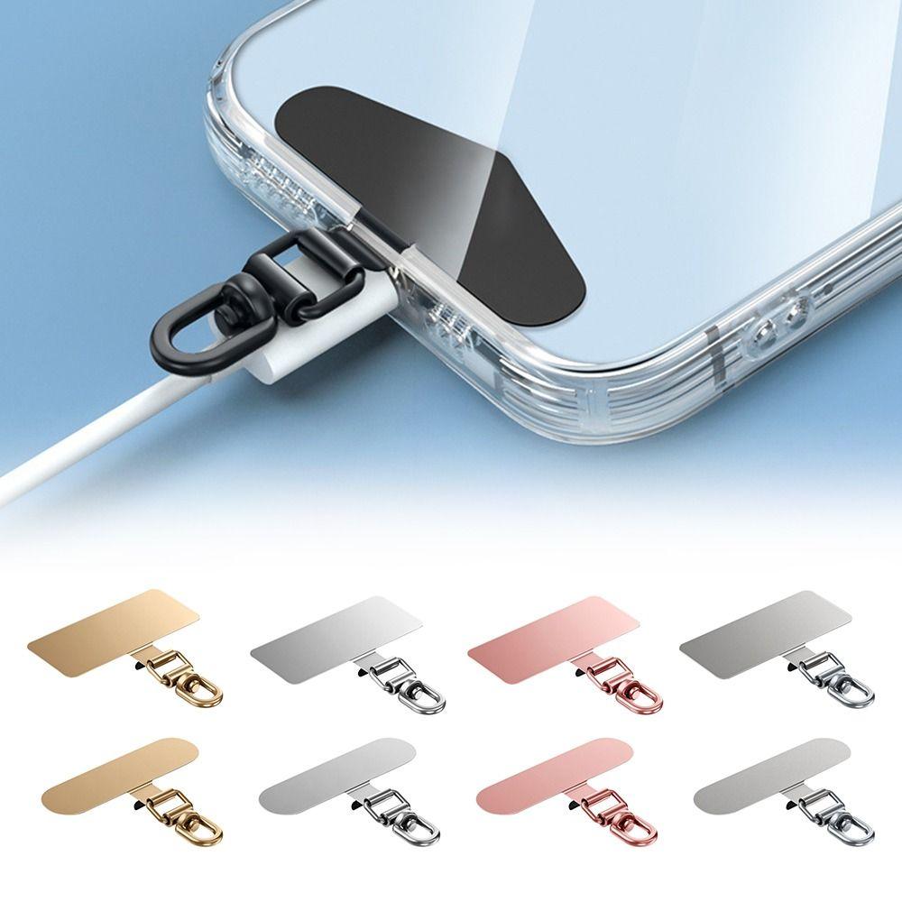 360° Rotatable Phone Lanyard Clip Patch Ultra-thin Strap Fixed Gasket for Mobile Phone