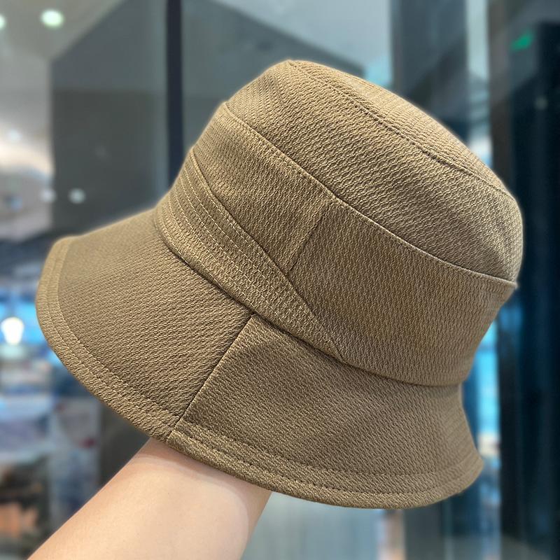 Spring and Autumn Face Cover Big Eaves Fisherman Hat Children Spring and Autumn New Versatile Sunscreen Shade Hat Show Washbasin Hat Foldable