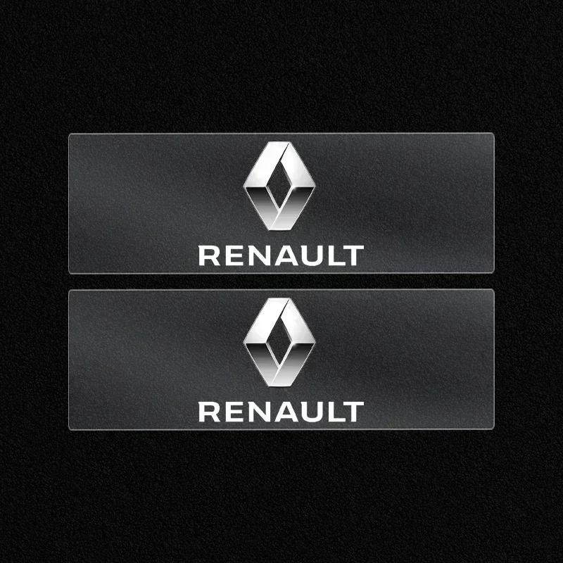 2026 Hot For Renault Interior Stickers 1/2/5/10PCS Car Interior Dekoration Stickers Badges Auto Styling For Renault RS Fluence L