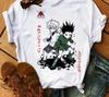 Футболка с графическим принтом японского аниме Hunter x Hunter, модная повседневная винтажная футболка с коротким рукавом, женская футболка больших размеров