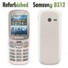 Восстановленный мобильный телефон Samsung Metro 312 B312E с двумя SIM-картами