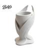 Windowsill Flower Pot 3D Printed Angel Wing Planter Pot, Mini Decorative Succulents Palm-Sized Small Corner Vitality Decor Desktop Flowerpot for Home