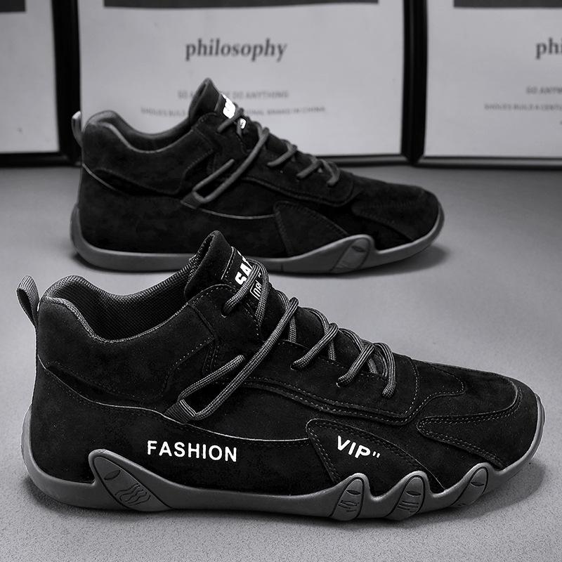 New Men's Shoes Men's Sports Casual Shoes Workwear Shoes Men Fashion Versatile Light Soft Sole Labor Protection Shoes Sneakers