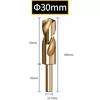 12mm-35mm Twist Drill Spiral Cobalt Reduced Shank Drills Portable Metal Hole Opener