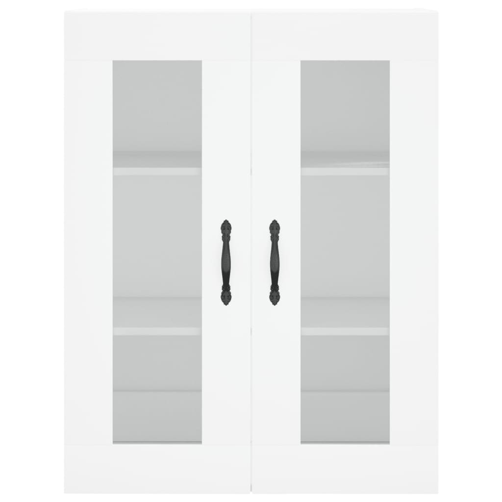 Highboard White 69.5 x 34 x 180 cm Particleboard