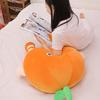 Simulation Plush Orange Toy Creative Fruit Girls Children Birthday Gift Holiday