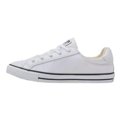 Chuck Taylor All Star Dainty Ox Lucky - Белые Черные Женские Кроссовки A12951C