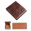 TAMIWA Men's Bi-fold Wallet, Pueblo Leather, Genuine Leather, Crafted by Top Leather Artisans,