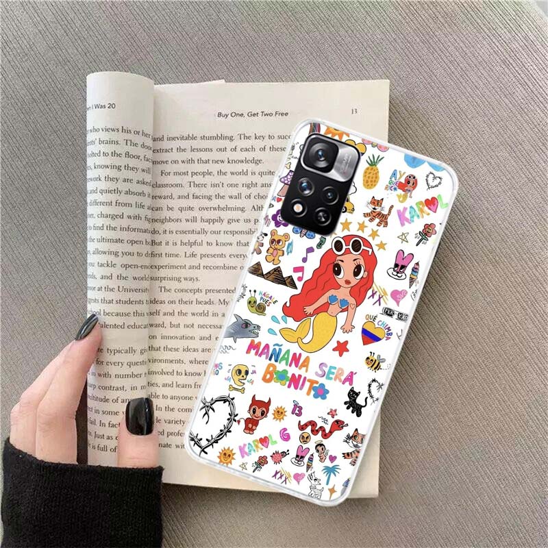Чехол для телефона Karol G Manana Sera Bonito Для Xiaomi Redmi Note 14 Pro 12 Plus 12S 10 11 Pro 4G 5G 9T 9S 8T 10S 11T 11S 11E 9 8 Coqu