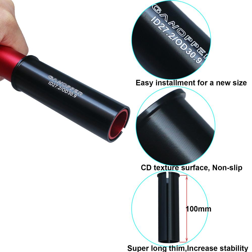 weight Post Tube Adapter Seat Tube Reducer Bicycle Seatpost Sleeve Reducing Sleeve Seat Post Shim