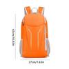 Zipper Cycling Backpack Foldable Traveling Daypack Casual Mountaineering Backpack  Camping