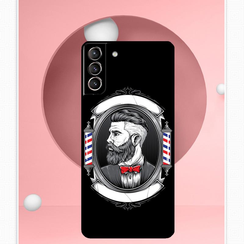 Чехол-парикмахер для Samsung Galaxy S24 S23 S22 Ultra Note 10 Plus Note 20 S9 S10 S20 S21 FE, задняя крышка