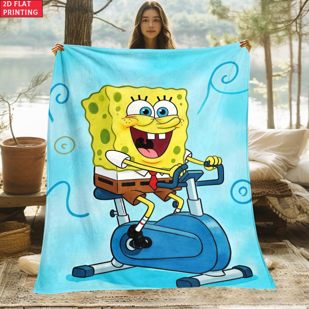 Magic Conch thin Flannel Blanket for Bedrooms,Living Rooms,Sofas Blankets,Lunch Breaks,Picnics,blankets fluffy blanket