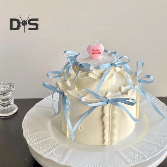 30 шт. бант для торта, бант из ленты, украшения для кексов, украшения на день рождения, банты для свадебной вечеринки, принадлежности для вечеринки