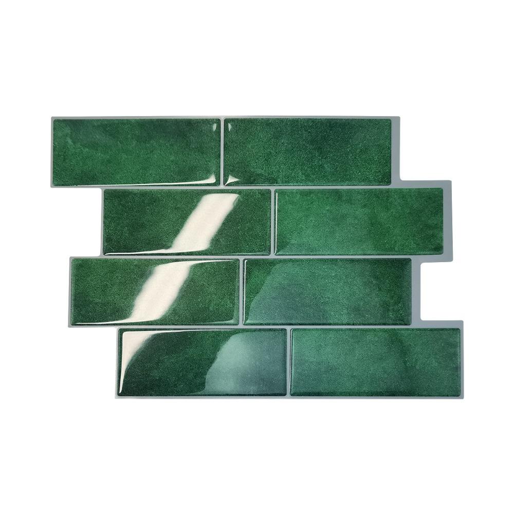 1 шт. ПВХ самоклеящиеся обои DIY наклейка на стену Новая 3D настенная плитка Домашний декор