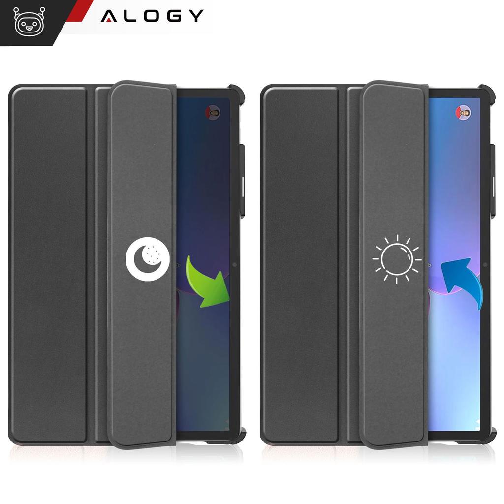 Etui Na Tablet Lenovo Tab P11 Pro 2 Gen 11.2 Tb-132Fu Tb-132Xu Obudowa Case Alogy Book Cover Czarne