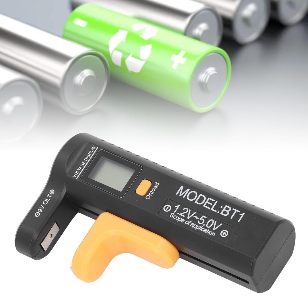 Digital Battery Tester LCD Display Battery Capacity Voltage Checker Battery Test Meter