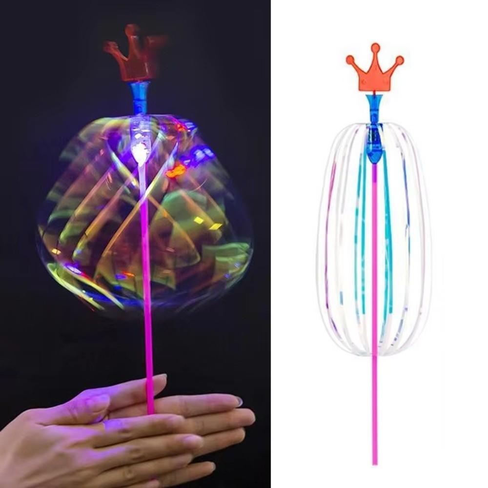 Colorful Luminous Magic Stick Shining Light Light Wand Stick New LED Bubble Wand Entertainment