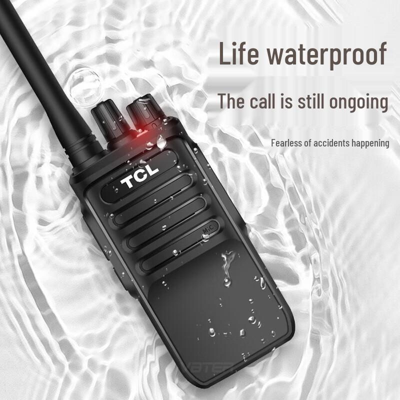 TCL HT6 Plus Professional Long-Range Walkie-Talkie (2-Pack) (CN version)