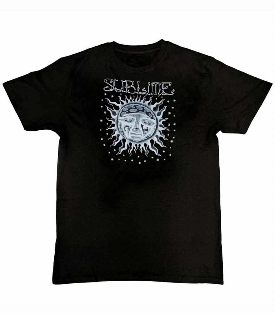Футболка унисекс с графическим принтом группы Sublime, 100% хлопок, мужская, мужские футболки, топ