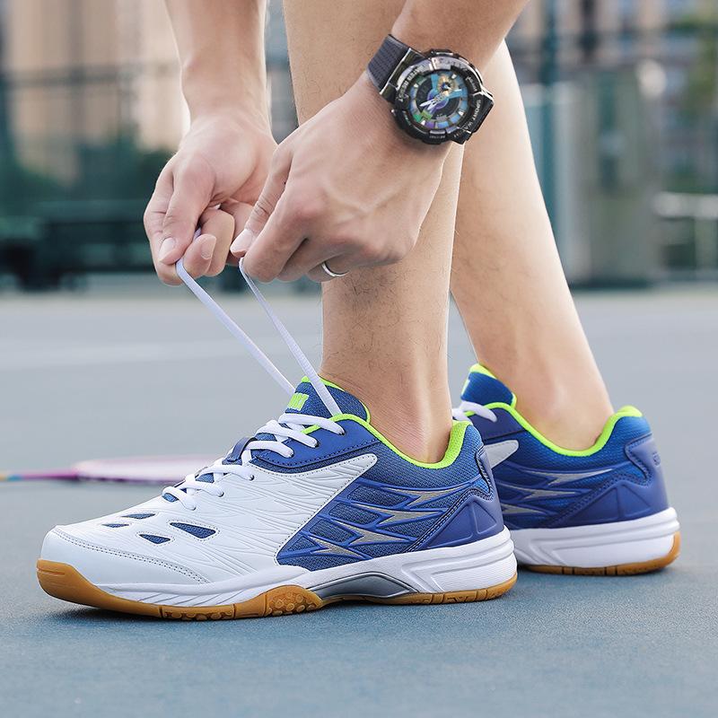 Новые кроссовки для бадминтона, соревновательные тренировочные кроссовки, парные кроссовки, нескользящие и износостойкие теннисные кроссовки