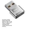Адаптер для телефона Type-C на USB-A 2.0 480 Мбит/с Высокоскоростная передача данных Многофункциональный зарядный адаптер