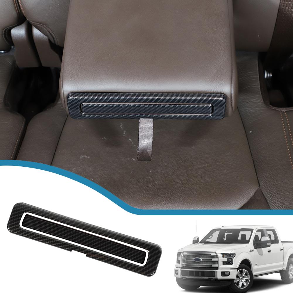 Задний подлокотник автомобиля, держатель для чашки с водой, декоративная рамка для Ford F150 2015 2016 2017 2018, внутренние молдинги