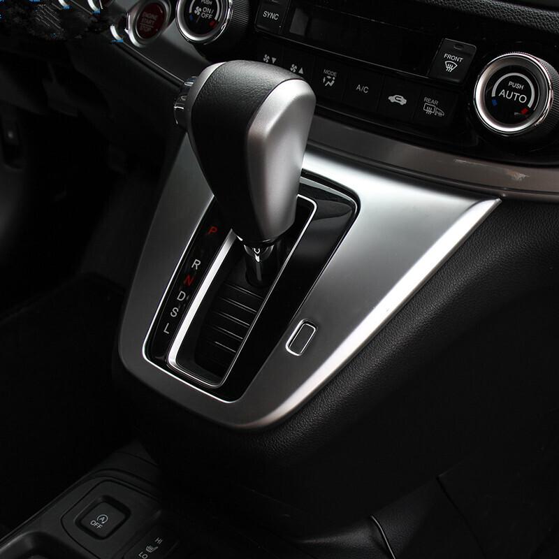 Для Honda CRV CR-V автомобильная ручка переключения передач, рычаг переключения передач, рамка, панель, наклейка, крышка, аксессуары, отделка ABS 2012 2013 2014 2015 2016