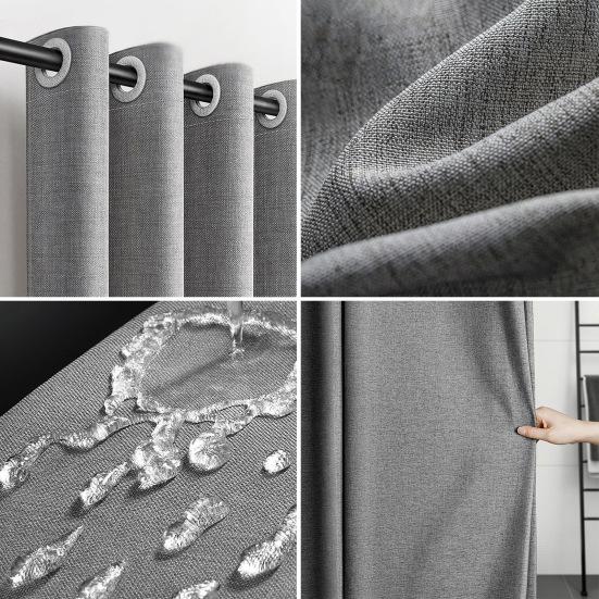 Душевая занавеска штанга проходной толстый материал водонепроницаемый без проколов простая установка уход отель