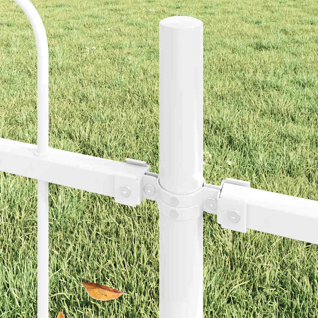 Garden Fence Panel BOXTEL White