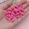 50Pcs 17*24mm Jewelry Making Loose Beads DIY Findings Twist Chain Wholesale Necklace Bracelet Pendant Keychain