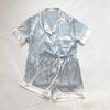 Корейские Ins Simple Style Solid женские летние пижамы свежие классические Y2k модные женские короткая ночная рубашка новые повседневные женские пижамы для отдыха