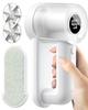Rechargeable Fabric Shaver with Lint Brush Electric Lint Remover Digital Display Defuzzer Sweater Shaver for Clothing,Blanket