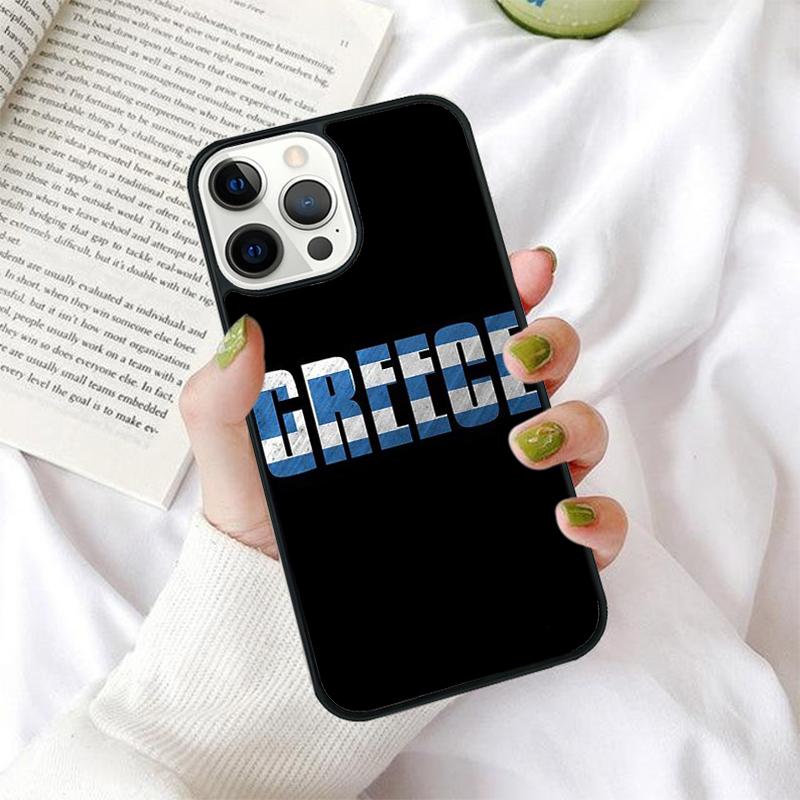 Греция Греческий Флаг Чехлы Для Сотового Телефона Смартфона Для iPhone 17 Air 16 15 14 12 13 11 Pro MAX 6S Plus SE2020 Coque Fundas