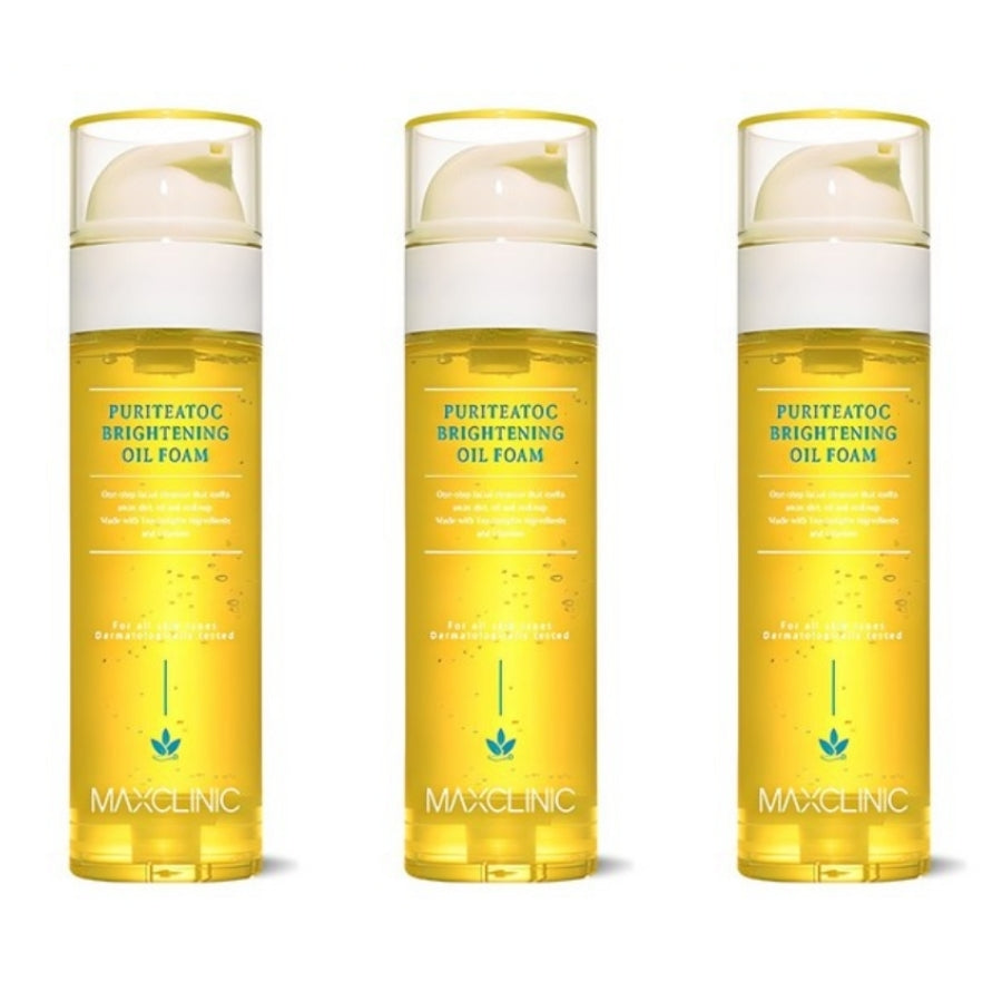 Maxclinic Puriteatoc Осветляющая масляная пенка 110мл*1шт/2шт/3шт