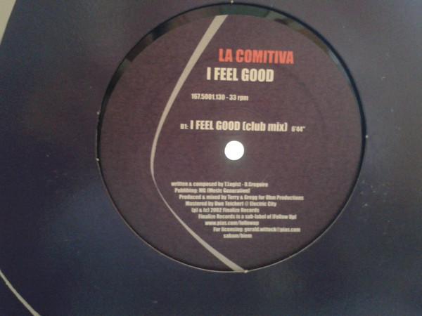 12-дюймовая пластинка LA COMITIVA - I Feel Good 1675001130 Finalize Record 2002 Бельгия Танцевальная & Электронная Б/У