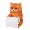 Resin Cat Toilet Paper Holder Storage Dispenser Toilet Roll Holder  Bathroom Roll Paper Organizer