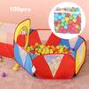 100Pcs Ocean Baby Ball Eco-Friendly High Density Kids Toy Colorful Water Pool Ball for Kids