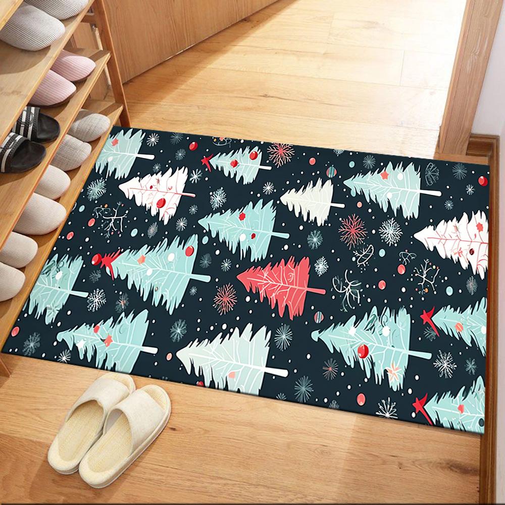 Christmas 36 Floor Mat Design for Bedrooms Dormitory Entryway Game Room Anti-slip Rug Anime Office Decor Perfect Gift for Women/Men