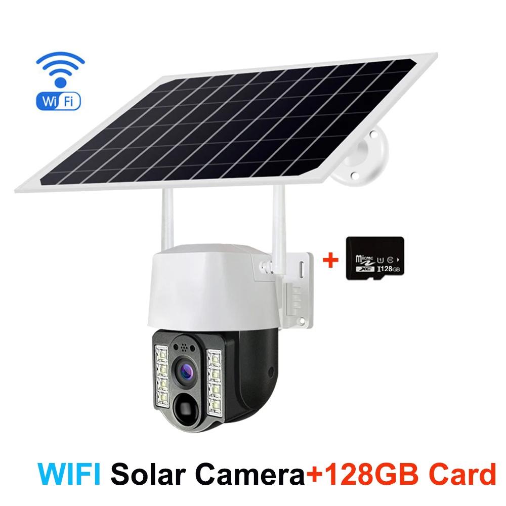 4G 1080P SIM Card Solar Smart Camera 4K CCTV WiFi IP Outdoor Dual Lens Wireless Camara Waterproof CCTV Home Security Protection