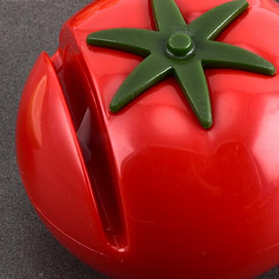 Мини-точилка для ножей для помидоров, портативный ручной кухонный инструмент для заточки, милая форма фрукта, быстрая точилка для домашней кухни