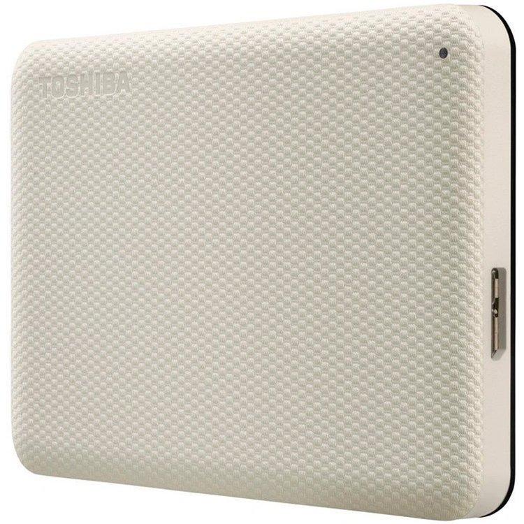 Toshiba external hard drive canvio advance (2.5'' 2tb, usb3.2 gen 1, white)